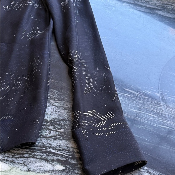 Hugo Boss Black Blouse with white Dot Detail - Picture 7 of 10